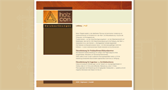 Desktop Screenshot of holzcon.net