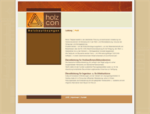 Tablet Screenshot of holzcon.net